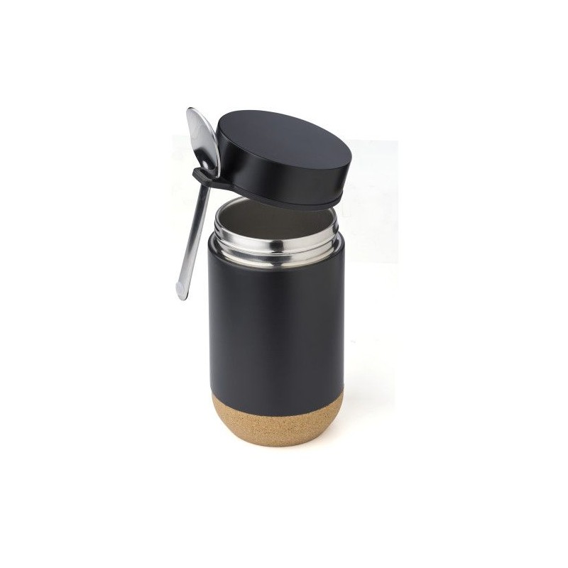Récipient isotherme double paroi en inox personnalisé Nash Matières : métal Couleurs : argenté cadeau entreprise pas cher