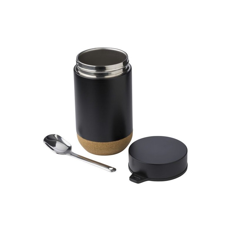 Récipient isotherme double paroi en inox personnalisé Nash Matières : métal Couleurs : argenté livraison express 24h 48h
