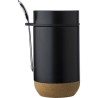 Récipient isotherme double paroi en inox personnalisé Nash Matières : métal Couleurs : noir personnalisable avec votre logo