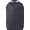 Sac à dos  en feutre rPET personnalisé Eleanor Matières : nylon Couleurs : gris foncé