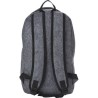 Sac à dos  en feutre rPET personnalisé Eleanor Matières : nylon Couleurs : gris foncé cadeau entreprise pas cher