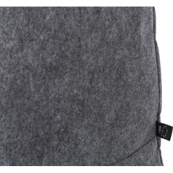 Sac à dos  en feutre rPET personnalisé Eleanor Matières : nylon Couleurs : gris foncé cadeau collaborateur premium
