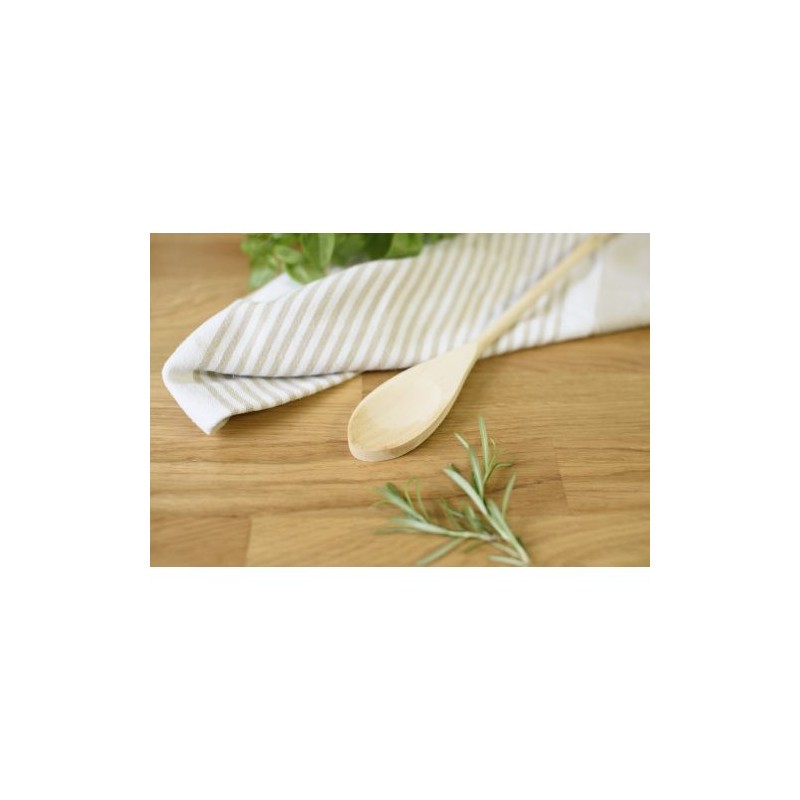 Cuillère en bois personnalisée Beckham Matières : bois Couleurs : brun marquage laser ultra précis
