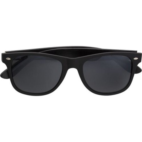 Lunettes de soleil s en ABS et bambou avec protection UV Jaxon Matières : polyester Couleurs : noir personnalisable avec votre l