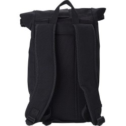 Sac à dos roll-top en polyester personnalisé pour vos loisirs Micah Matières : coton Couleurs : noir 2