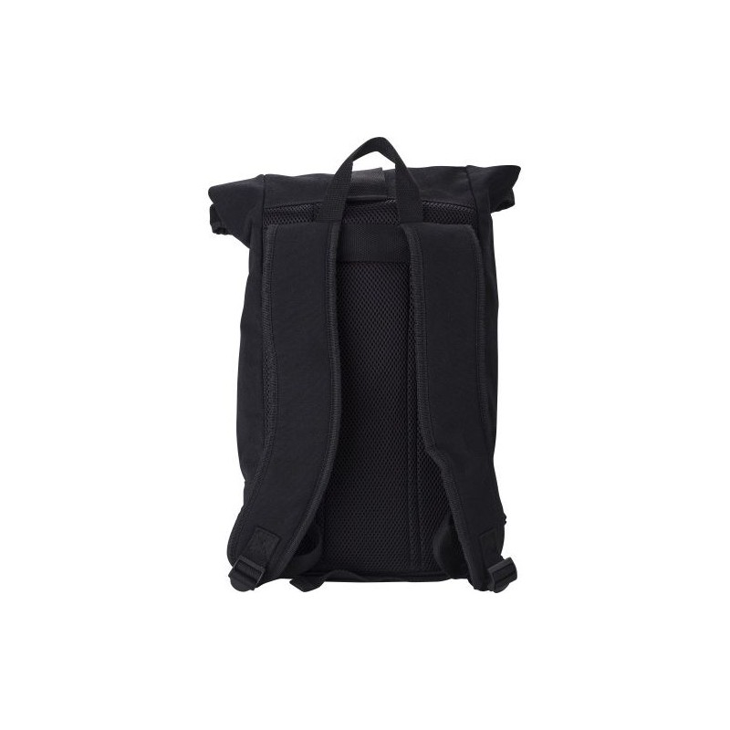 Sac à dos roll-top en polyester personnalisé pour vos loisirs Micah Matières : coton Couleurs : noir personnalisable avec votre 