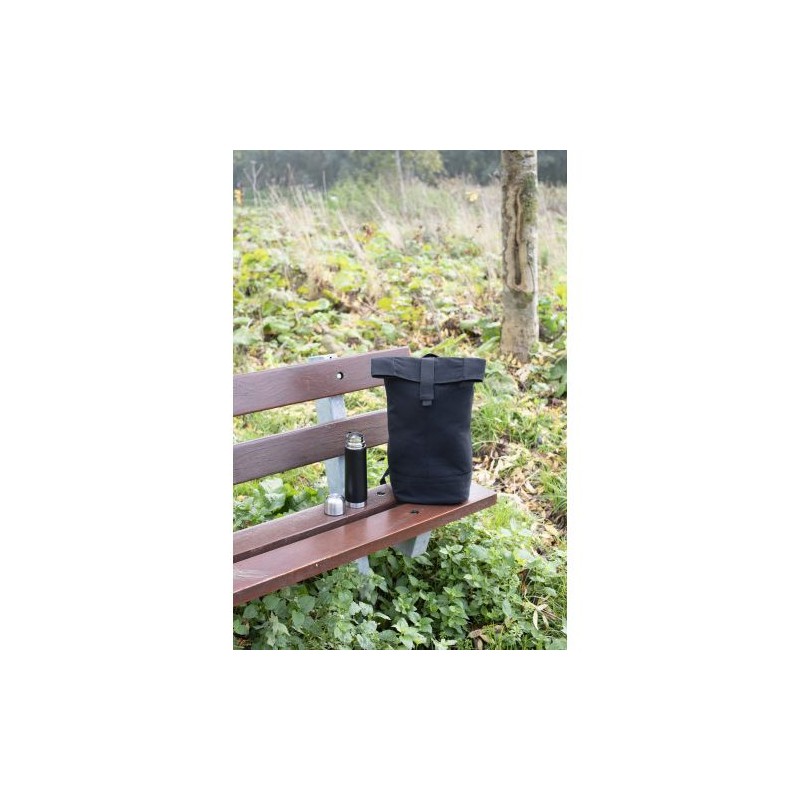 Sac à dos roll-top en polyester Micah Personnalisé