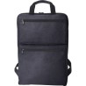 Sac à dos publicitaire et pratique en polycanvas Seth Matières : polyester Couleurs : noir personnalisable avec votre logo