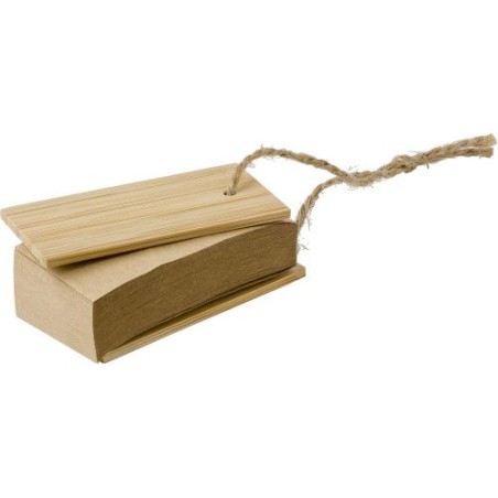 Élégant Étui en Bambou avec Feuillets Kingston