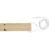Sifflet Personnalisé Éco-responsable en Pin - Holden Matières : bois Couleurs : blanc