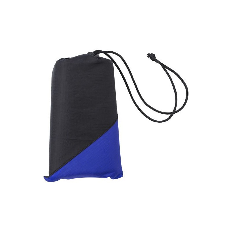 Nappe de pique-nique personnalisée en polyester - Amal Matières : polyester Couleurs : bleu