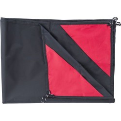 Nappe de pique-nique personnalisée en polyester - Amal Matières : polyester Couleurs : rouge cadeau collaborateur premium