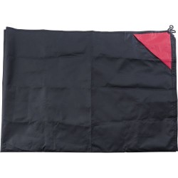 Nappe de pique-nique personnalisée en polyester - Amal Matières : polyester Couleurs : rouge accessoire événementiel unique