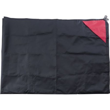 Nappe de pique-nique personnalisée en polyester - Amal Matières : polyester Couleurs : rouge accessoire événementiel unique