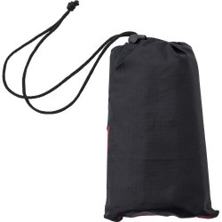 Nappe de pique-nique personnalisée en polyester - Amal Matières : polyester Couleurs : noir marquage laser ultra précis