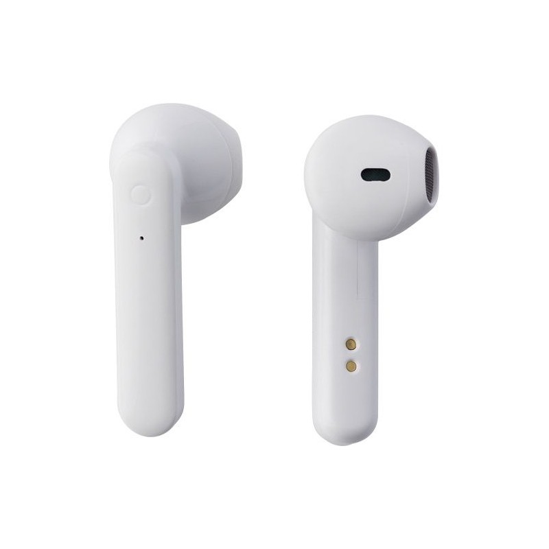 Oreillettes sans fil confortables en ABS - Marmara Matières : bambou Couleurs : bambou personnalisable avec votre logo