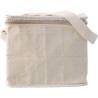 Sac isotherme personnalisé en toile Misha Matières : coton Couleurs : kaki personnalisable avec votre logo