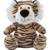 Peluche personnalisée 'Tigre' Hector - Cadeau d'entreprise Matières : polyester Couleurs : multicolore cadeau entreprise pas che