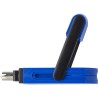 Set personnalisé de tournevis et mètre-ruban - Emir Matières : métal Couleurs : bleu objet promotionnel éco-responsable