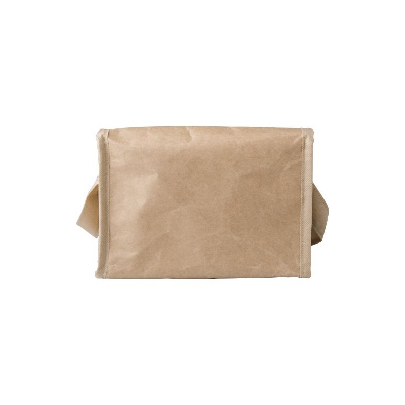 Sac isotherme personnalisé en non-tissé  Ollie Matières : aluminium Couleurs : brun personnalisable avec votre logo