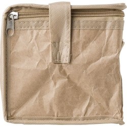 Sac isotherme personnalisé en non-tissé  Ollie Matières : aluminium Couleurs : brun goodies publicitaire événementiel