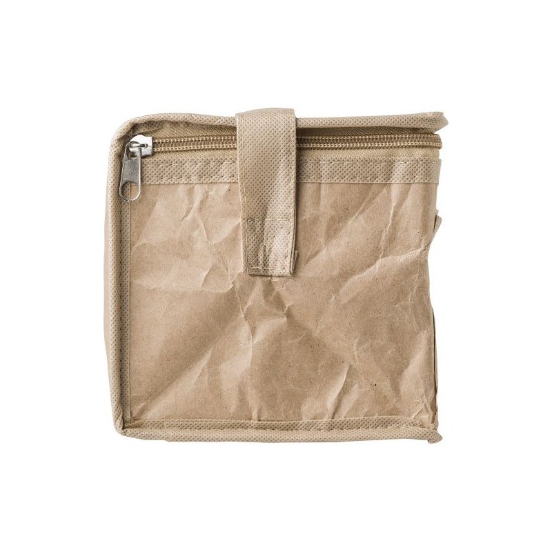 Sac isotherme personnalisé en non-tissé  Ollie Matières : aluminium Couleurs : brun goodies publicitaire événementiel