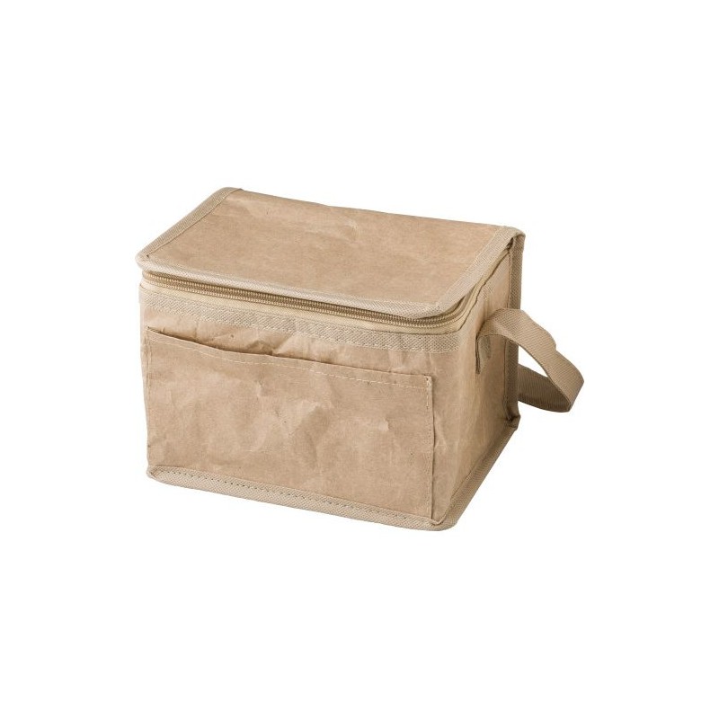 Sac isotherme personnalisé en non-tissé  Ollie Matières : aluminium Couleurs : brun livraison express 24h 48h