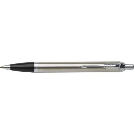Roller en laiton et chrome chic personnalisé Parker IM Matières : métal Couleurs : argenté objet promotionnel éco-responsable
