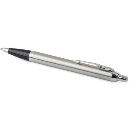 Roller en laiton et chrome chic personnalisé Parker IM Matières : métal Couleurs : argenté objet publicitaire robuste