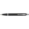 Roller en laiton et chrome chic personnalisé Parker IM Matières : métal Couleurs : noir personnalisable avec votre logo