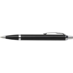 Roller en laiton et chrome chic personnalisé Parker IM Matières : métal Couleurs : noir cadeau entreprise pas cher