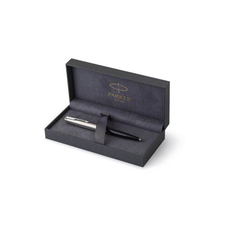 Stylo bille en acier inoxydable personnalisé Parker 51 Matières : métal Couleurs : noir goodies publicitaire événementiel