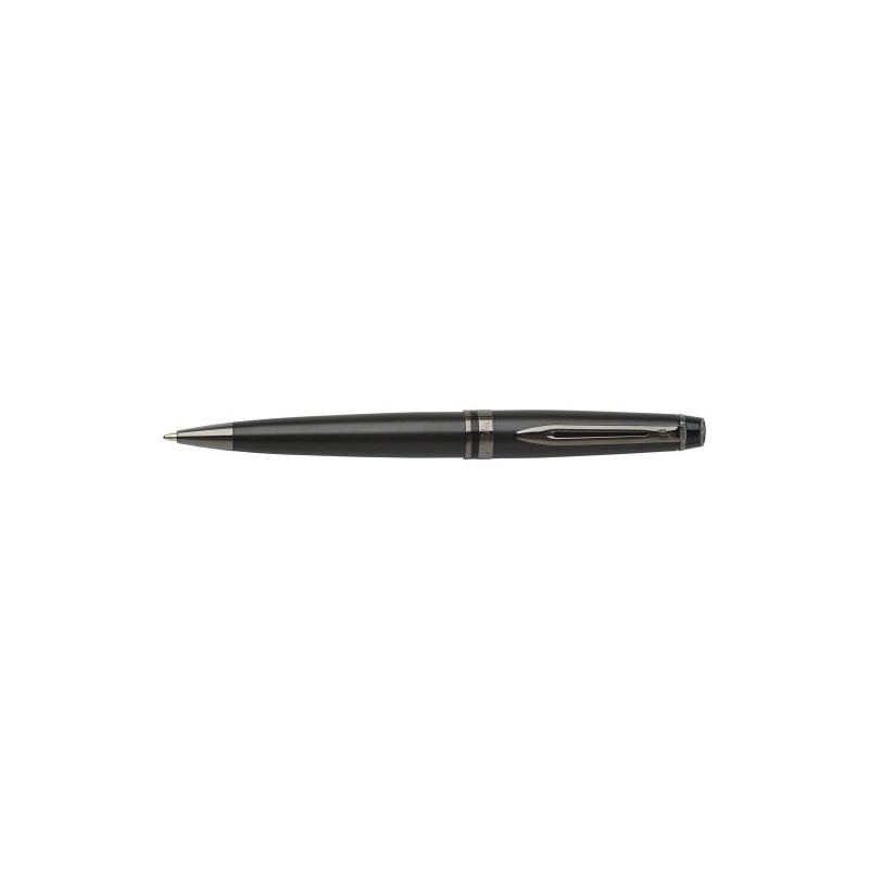 Stylo bille personnalisé écoulé Waterman Expert Matières : métal Couleurs : noir