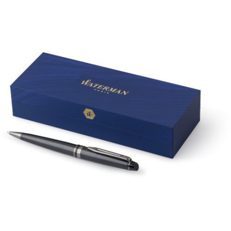 Stylo bille personnalisé écoulé Waterman Expert Matières : métal Couleurs : noir cadeau entreprise pas cher