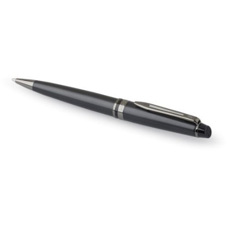 Stylo bille personnalisé écoulé Waterman Expert Matières : métal Couleurs : noir impression haute définition