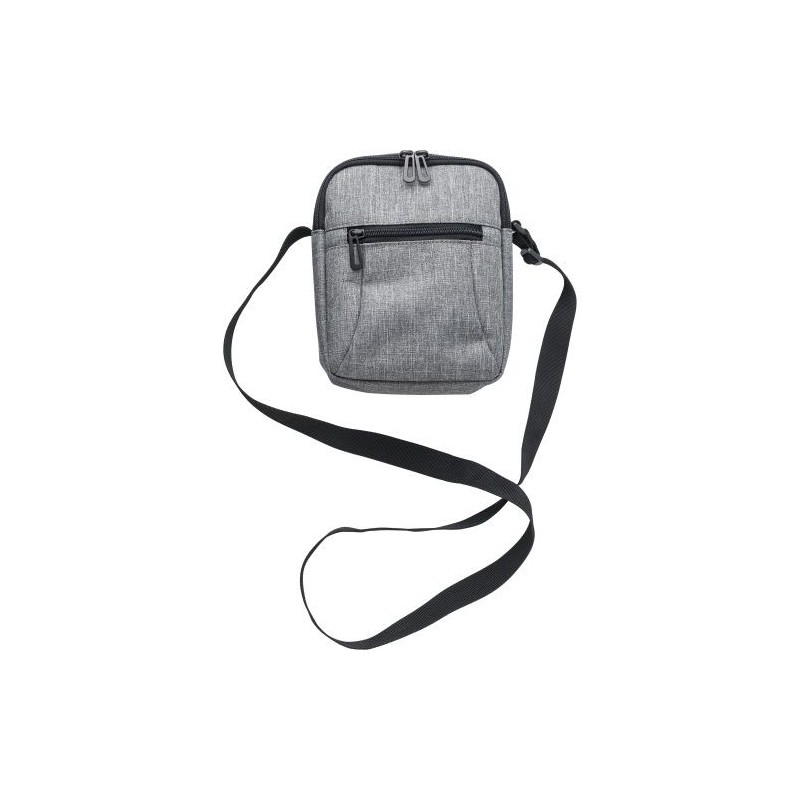 Sacoche personnalisée en polyester Caden Matières : polyester Couleurs : gris cadeau entreprise pas cher