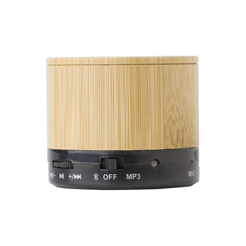 Enceinte sans fil  en bambou personnalisée - Rosalinda Matières : bambou Couleurs : bambou
