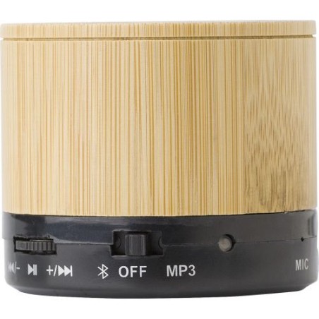 Enceinte sans fil  en bambou personnalisée - Rosalinda Matières : bambou Couleurs : bambou
