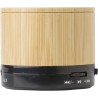Enceinte sans fil  en bambou personnalisée - Rosalinda Matières : bambou Couleurs : bambou impression haute définition