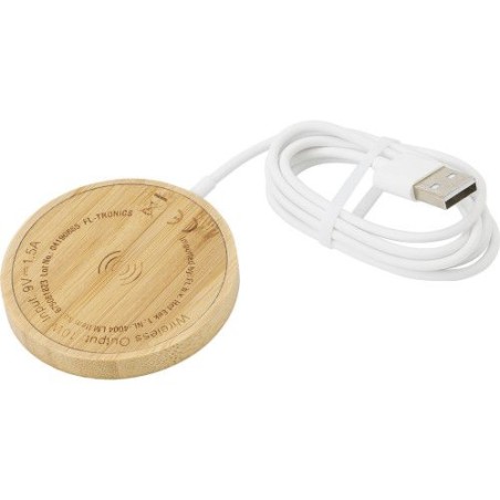 Chargeur à Induction en Bambou Riaz