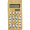 Calculatrice de poche  en bambou Thomas personnalisée pas cher Matières : bambou Couleurs : bambou