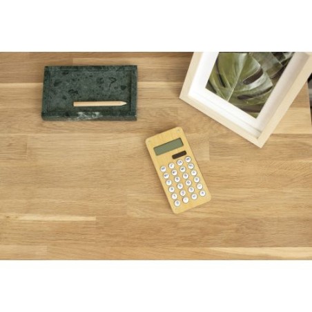Calculatrice de Poche en Bambou Thomas