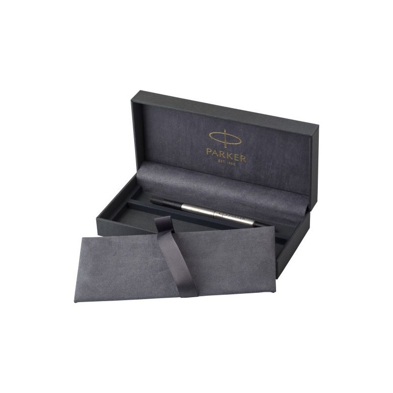 Stylo publicitaire personnalisé en acier inoxydable Roller Sonnet Matières : métal Couleurs : acier personnalisable avec votre l