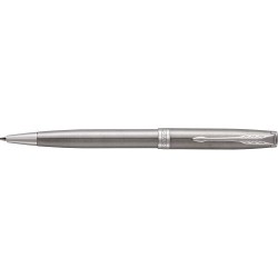 Stylo bille en acier inoxydable luxe Sonnet Matières : métal Couleurs : acier cadeau entreprise pas cher