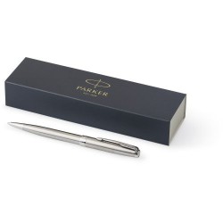 Stylo bille en acier inoxydable luxe Sonnet Matières : métal Couleurs : acier impression haute définition