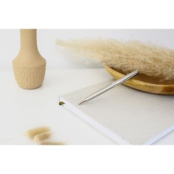 Stylo bille en acier inoxydable luxe Sonnet Matières : métal Couleurs : acier livraison express 24h 48h