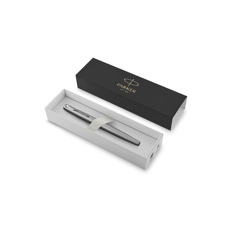 Stylo à plume personnalisé élégant et précis Parker Jotter Core Matières : métal Couleurs : acier goodies publicitaire événement