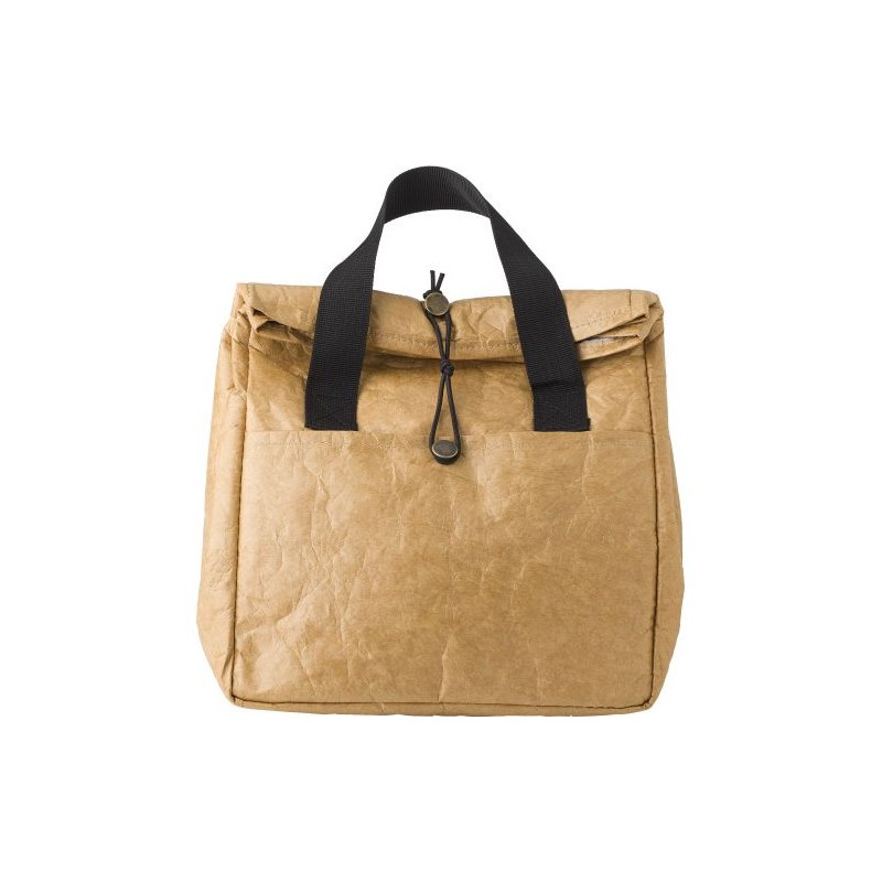 Sac isotherme personnalisé en non-tissé et polyester pour événements Carmina Matières : métal Couleurs : brun