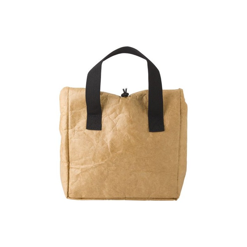 Sac isotherme personnalisé en non-tissé et polyester pour événements Carmina Matières : métal Couleurs : brun personnalisable av