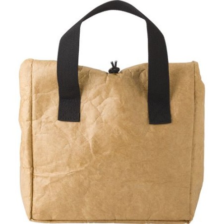 Sac isotherme personnalisé en non-tissé et polyester pour événements Carmina Matières : métal Couleurs : brun personnalisable av